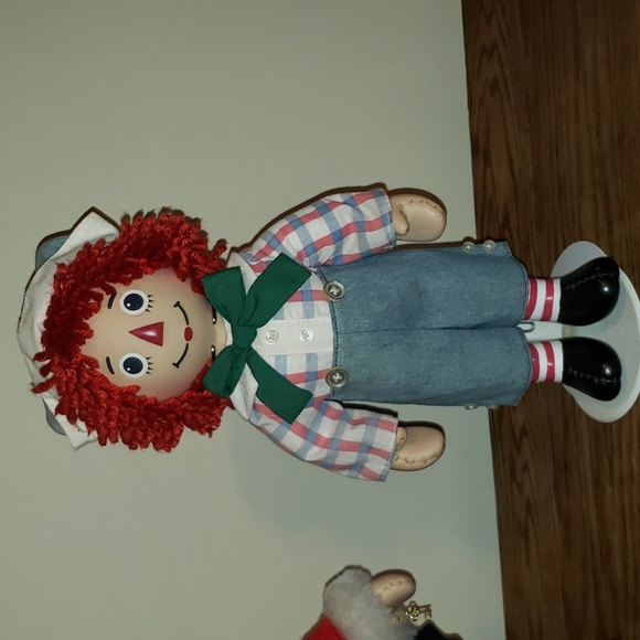 Vintage Large Porcelain Ragedy Ann and Andy Dolls - Picture 6 of 10